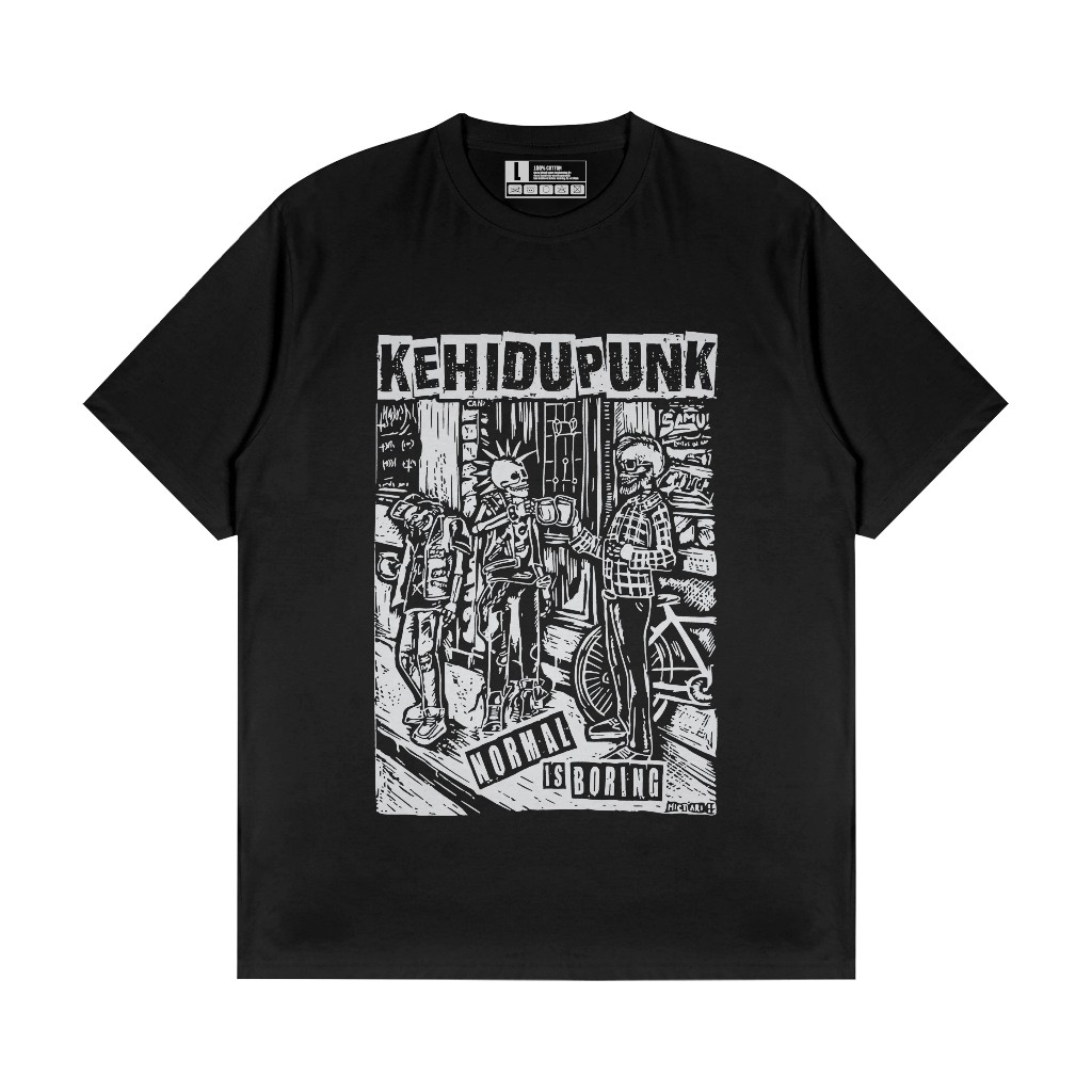KEHIDUPUNK - NORMAL IS NORING / KAOS DISTRO PUNK / KAOS KEHIDUPUNK