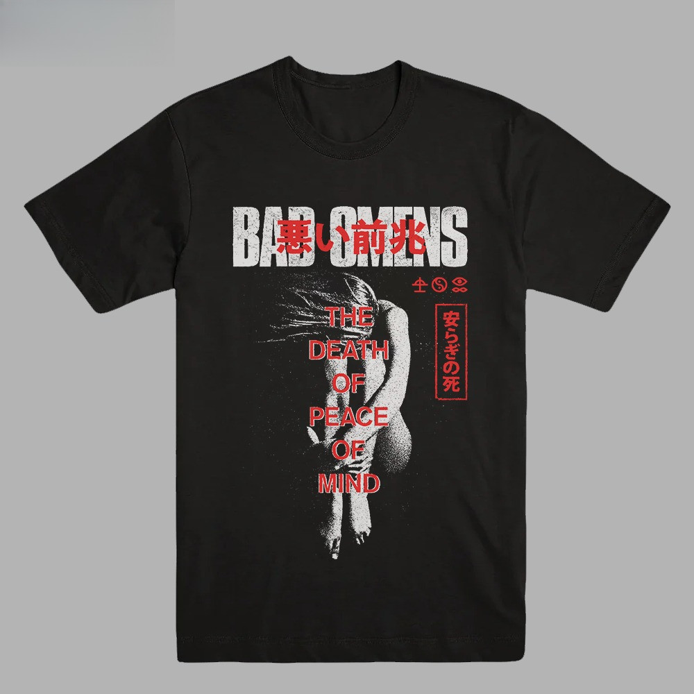 BAD OMENS - THE DEATH OF PEACE OF MIND | T-SHIRT |  BAND MERCH