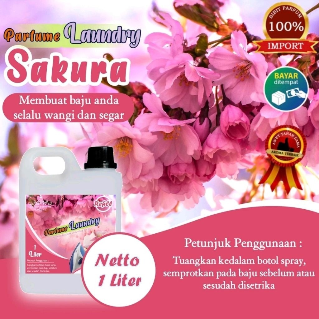 Parfum Laundry Sakura 1 Liter