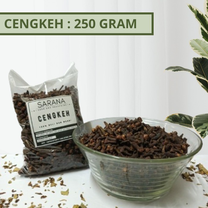

Cengkeh Rempah Utuh Murni Kering 250 gram Premium
