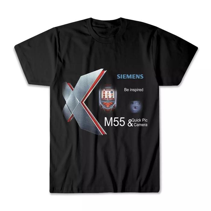 (COD) KAOS-TSHIRT-SUBCULT-FANS MADE-PONSEL SERIES SIEMENS M55 - S