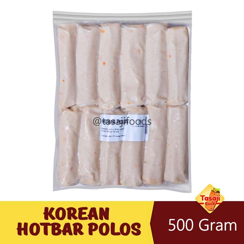 

Korean Hotbar Polos Isi 12 Pcs 500 Gram Odeng Kue Ikan Tazaj