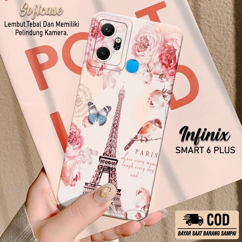 Case Hp Infinix Smart 6 Plus - Softcase Infinix Smart 6 Plus Terbaru - Casing Infinix Smart 6 Plus -