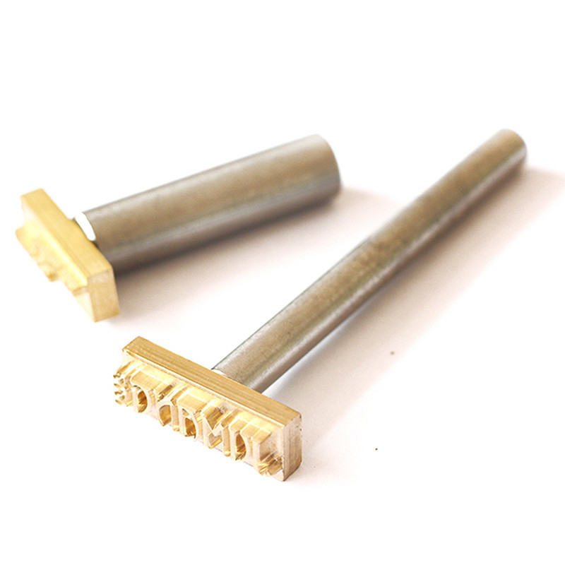 

Personalized Customization Leather Stamp Logo Customized Hand Stamping Brass Stamps Hot Stamping Metal Seal with Your Own Design
