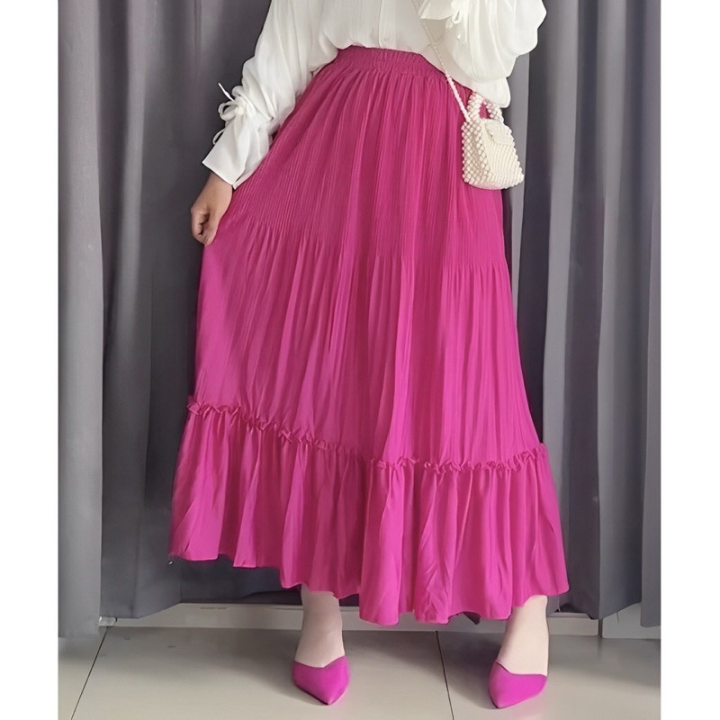 Kabira - CLARA / MAXI SKIRT / ROK PANJANG/ ROK WANITA [FK]