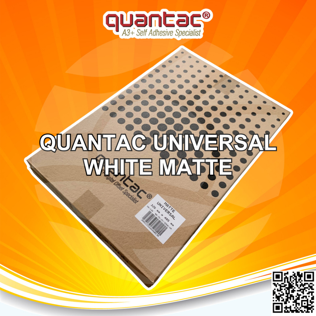 

QUANTAC SKBP | UNIVERSAL Stiker Vinyl A3+ Sticker Digital Print Laser Toner Anti Air Pack