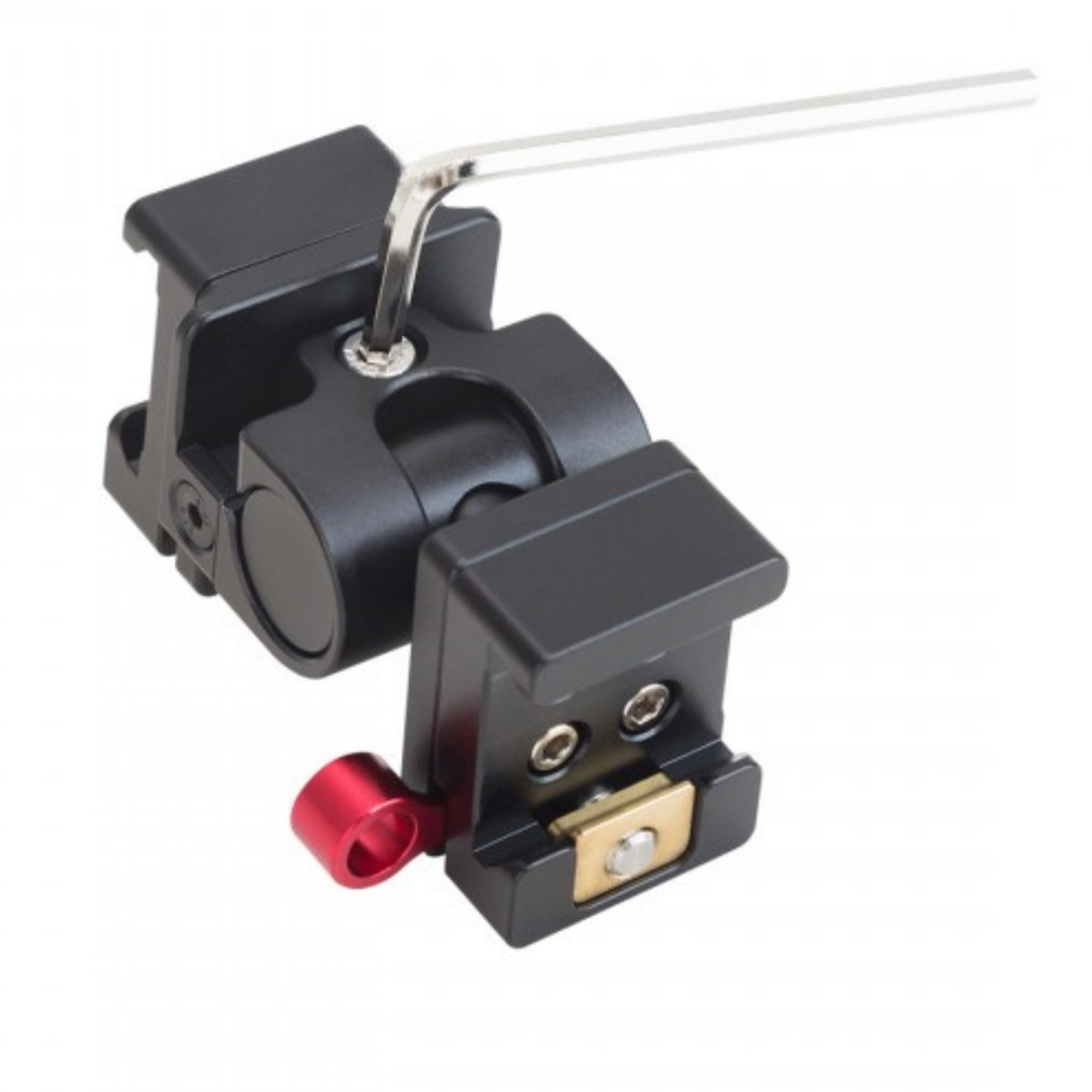 Nitze Monitor Holder Field Monitor Holder Mount with Dual QR NATO Clamp (QR NATO Clamp To QR NATO Cl