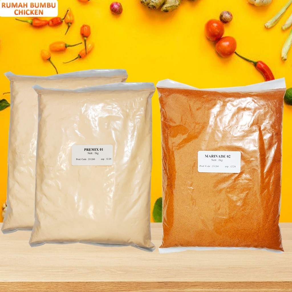 

SALE Paket Premix 2 Kg dan Marinade 1 Kg