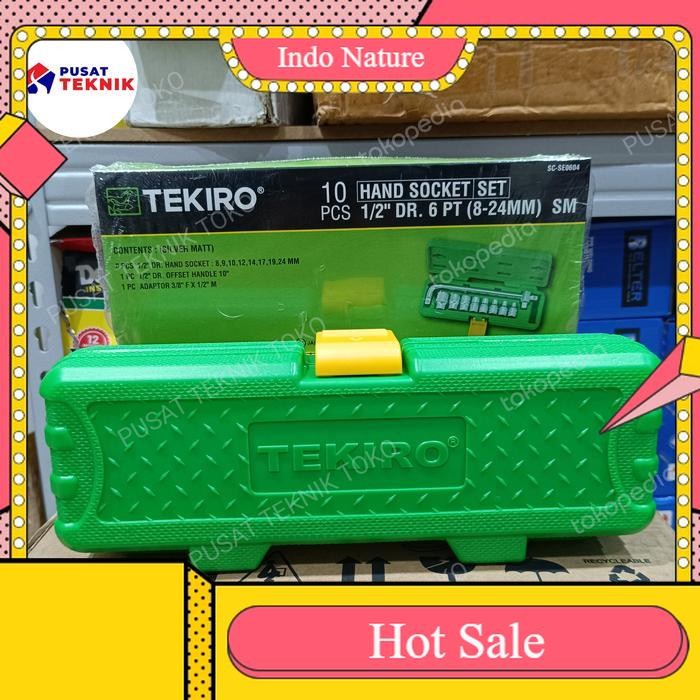 【I_NATURE】BISA COD KUNCI SOK TEKIRO 8-24 / KUNCI SOK TEKIRO / SOK SET TEKIRO 10PCS - 12PT