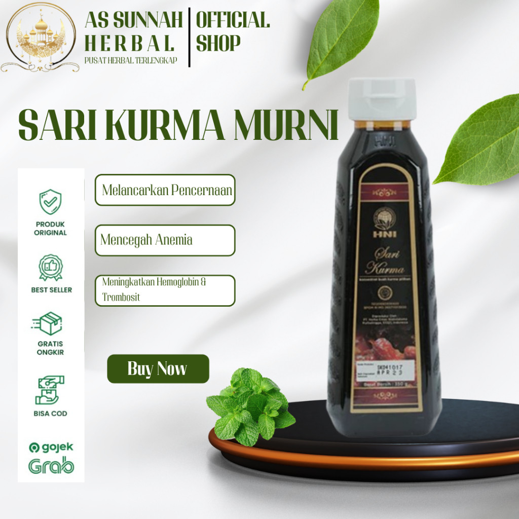 

Sari Kurma 350 gr SARKUM (Dates) HNI HPAI Original