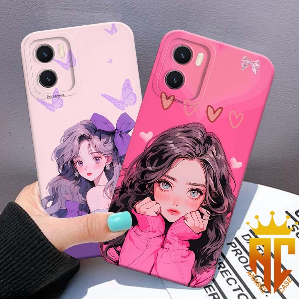 Case VIVO Y15S/Y01/Y15A/Y01A Motif Cute Aesthetic - Case Keren - Case Kekinian - Case Terbaru - Case