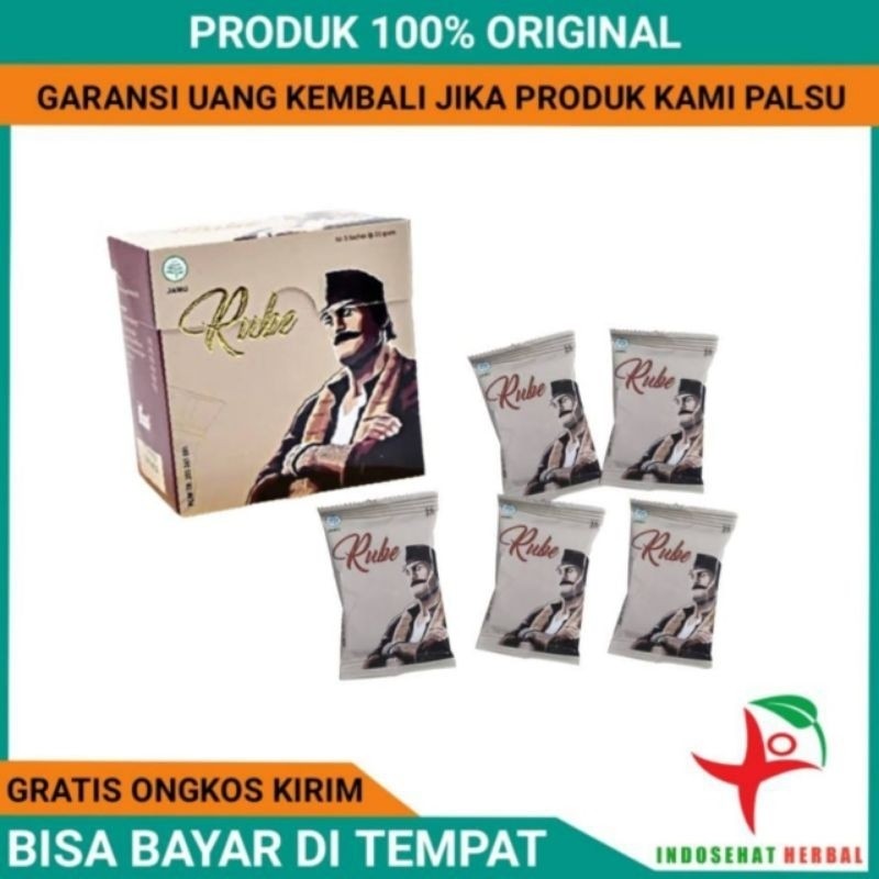 

KOPI RUBE - STAMINA KUAT DAN TAHAN LAMA TANPA EFEK SAMPING AMAN - 1 BOX