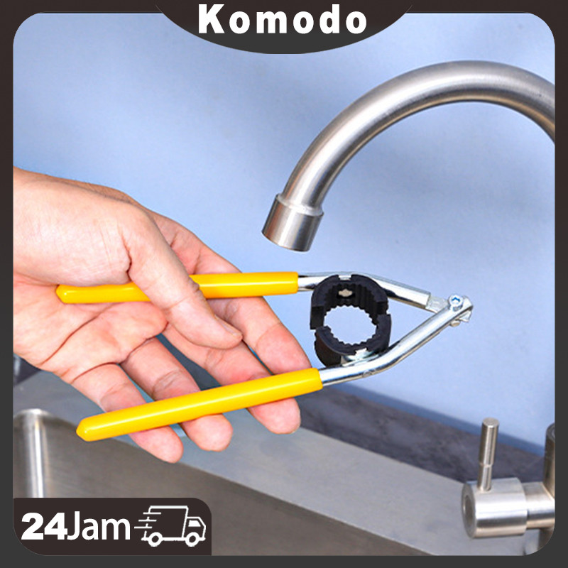 Life tool/Kunci Pas Kran Air Kunci Keran Wastafel Multifungsi Kunci Pas Keran Faucet Wrench Kunci Kr