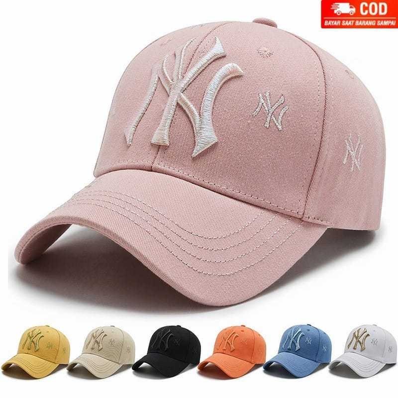 Topi NextSetW - 108 Unisex - Topi Caps Baseball NY MLB New York YANKESS Import White Termurah Dan Te