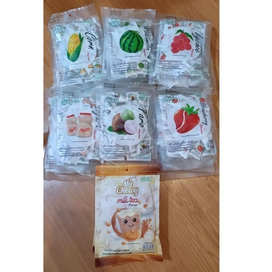 

Permen My Chewy Candy. Tersedia berbagai Rasa. Halal.