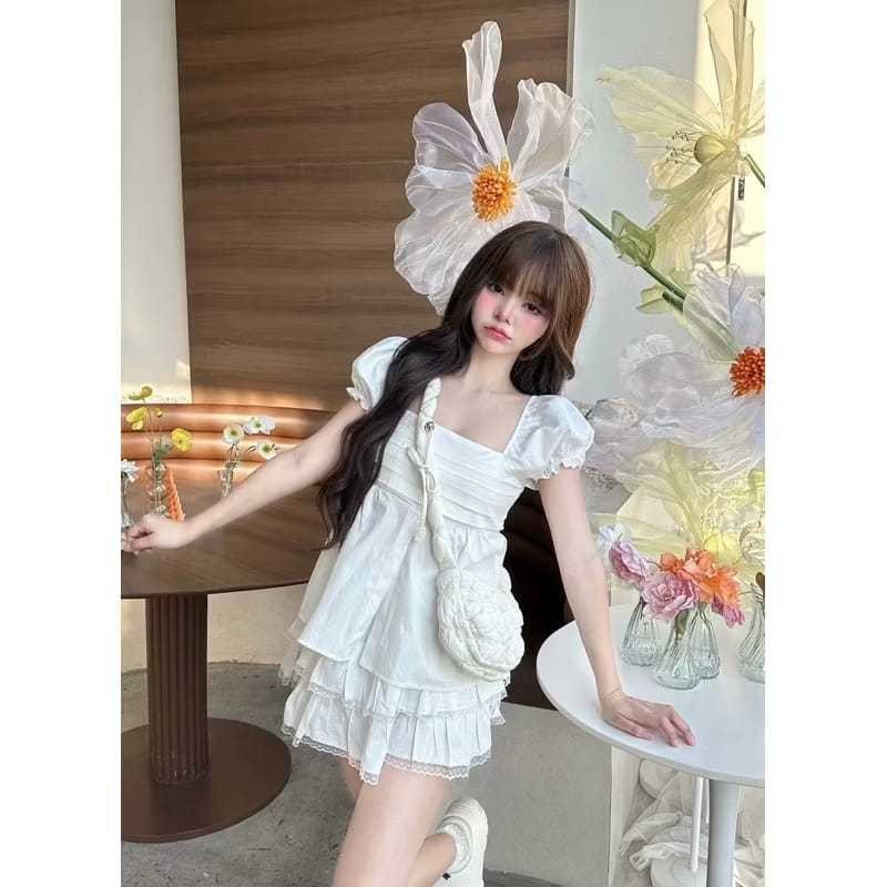 KIELO - ZER BLOUSE IMENA MODEL LUCU LENGAN PENDEK TERBARU KEKINIAN / Atasan Wanita QUEEN TOP Katun P