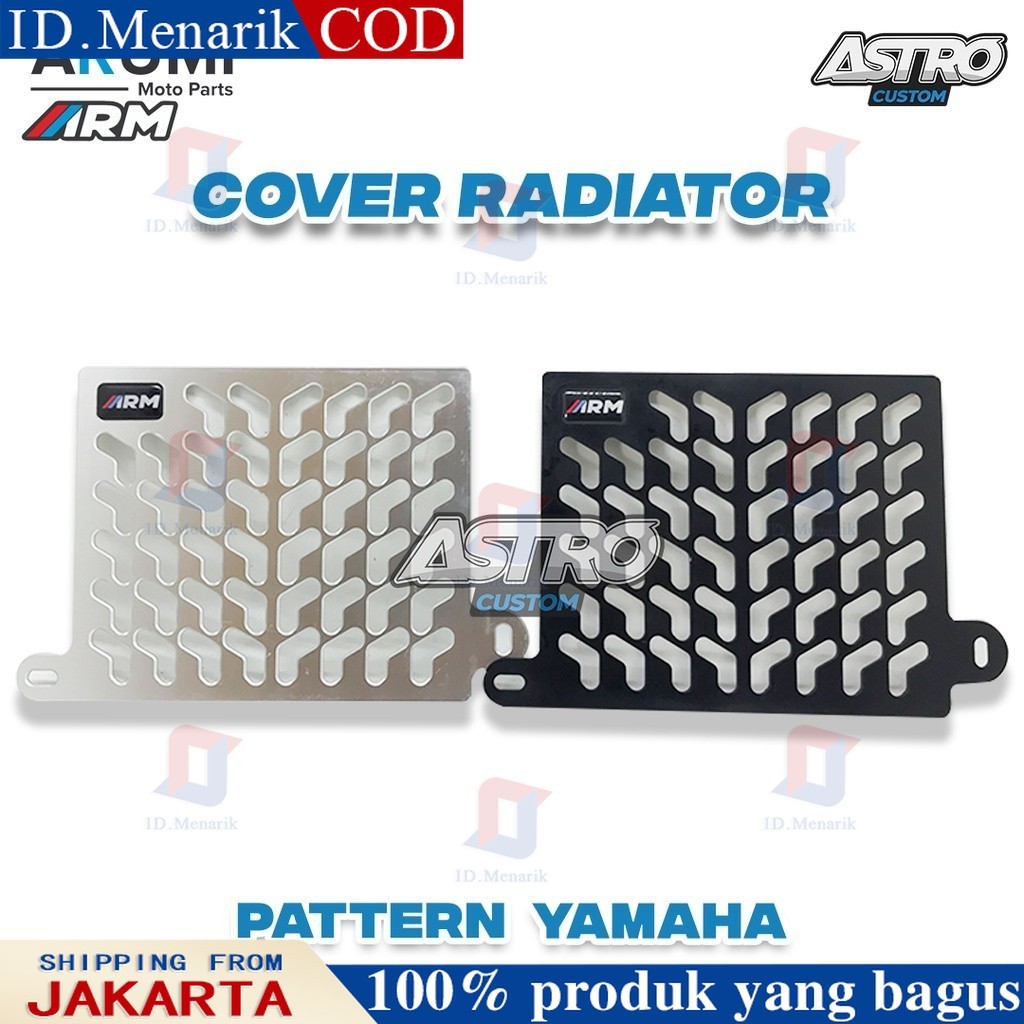 Cover Radiator Arumi Nmax 155 Aerox 155 Lexi 125 FULL CNC Arumi ARM Upgrade CVT Astro Custom
