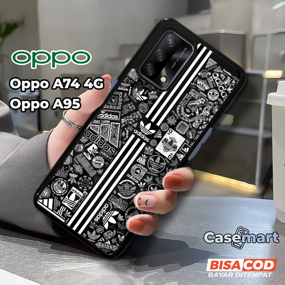 Case Oppo A74 4G A95 Casing Oppo Oppo A74 4G A95 Casemart [BGRF] Case Glossy Case Aesthetic Custom C