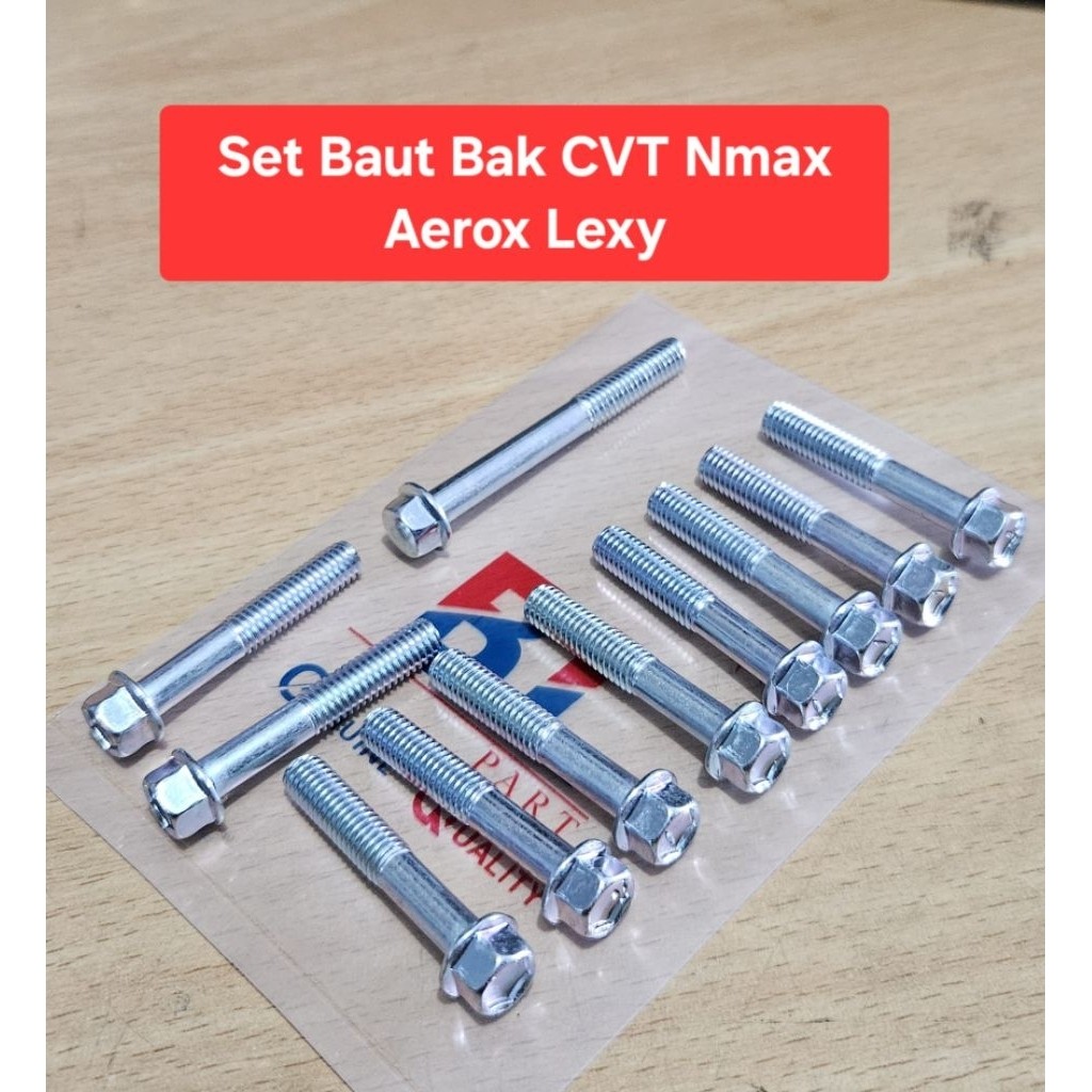 Murah COD Set Baut Bak CVT Nmax Aerox Lexy Total 11 Pcs