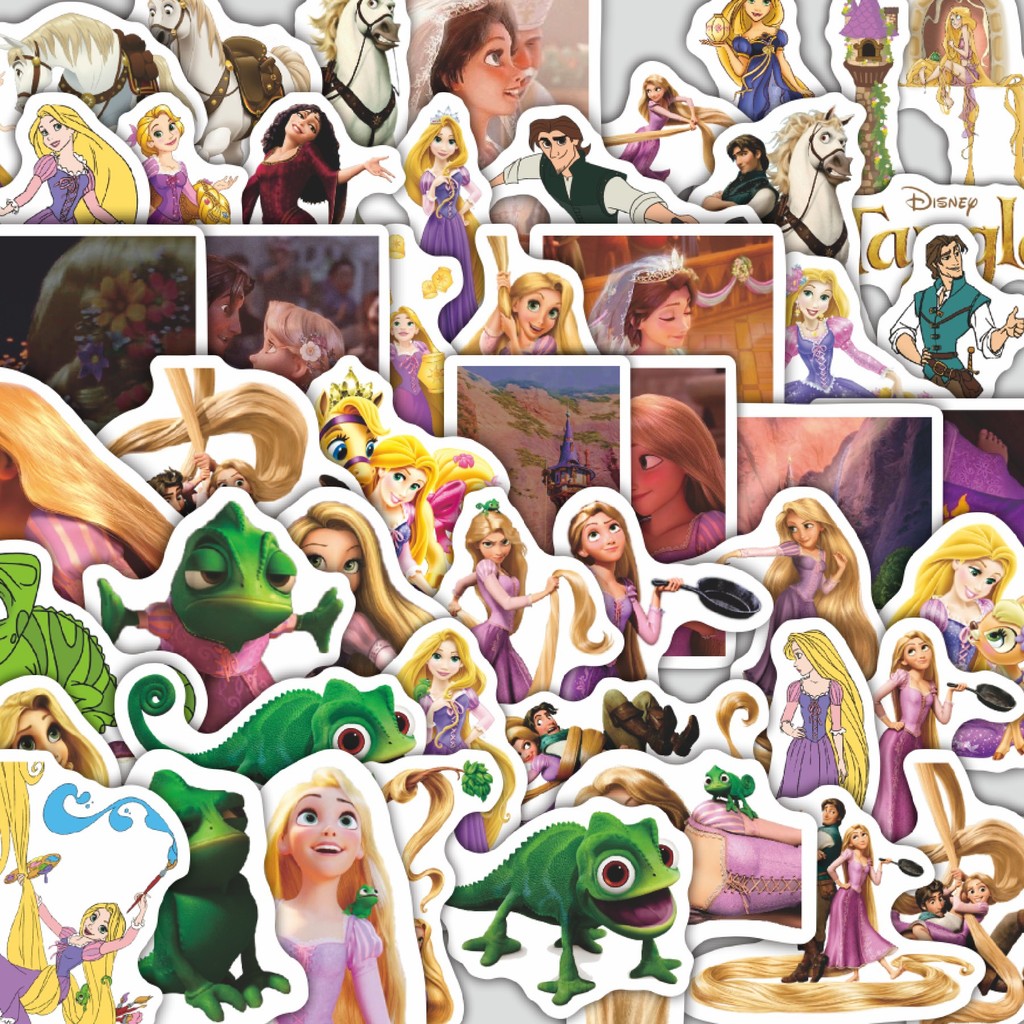 

Stiker Cutting Pack Stiker Kartun Rapunzel V2 Isi 100Pcs Series Aesthetic Lucu Keren Untuk Koper Bahan Vynil