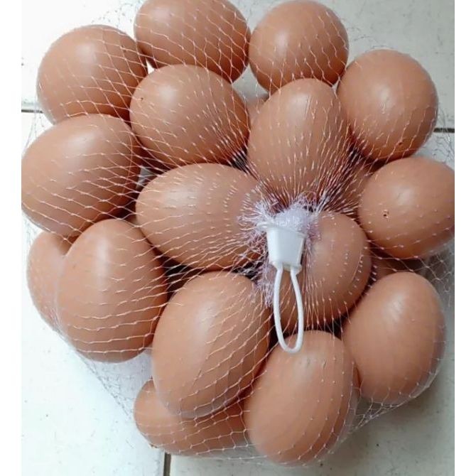 (TOS) mainan telur ayam / mainan telor telur ayam kampung telur ayam negri mirip seperti asli / main
