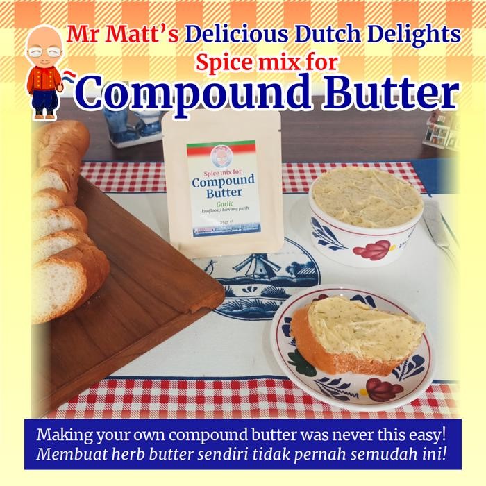 

Spice mix Bumbu Herb Butter - garlic butter