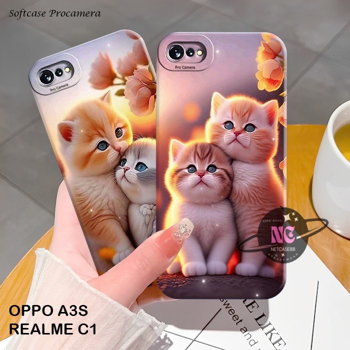 Cassing Hp Oppo A3S / Realme C1 - Oppo A3S A1K A5S A12 A12K A11K Realme C2 Oppo F9 F9 Pro - Softcase