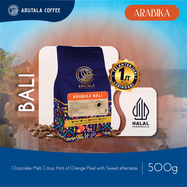

Arutala - Kopi Arabika Bali 500 gram