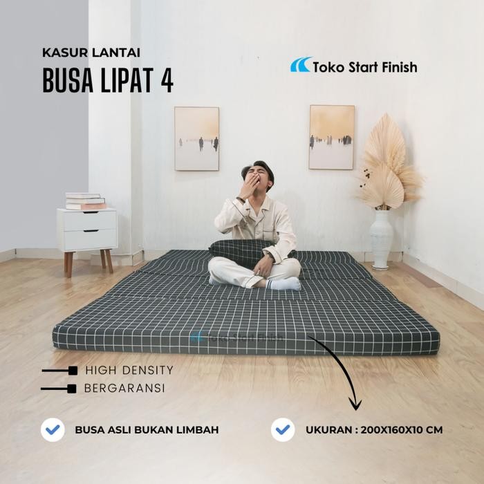KASUR LIPAT 4 TEBAL 10cm UK. 200 x 160 x 10 PATAH / KASUR LIPAT / KASUR MATRAS Busa Furniture - 200x