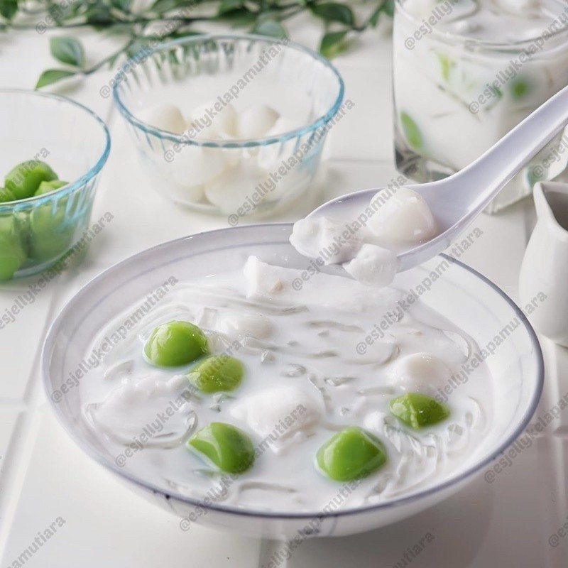 

Es Jelly Kelapa Mutiara/Es Jelly Coconut/Dessert Es Jelly Kelapa Muda/Coconut Jelly