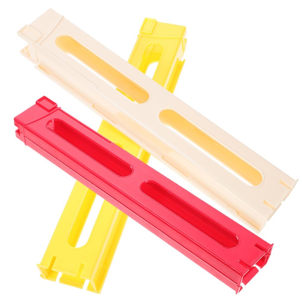 

3 Pcs Domino Train Accessories Automatic Card Holder Kids Toys Toddler Plaything Building Construction Toys Domino Blocks Games