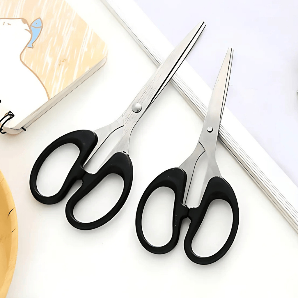 

-SS- GUNTING STAINLESS STEEL SERBAGUNA / GUNTING ANTI KARAT / GUNTING KERTAS, KAIN, MAKANAN DLL