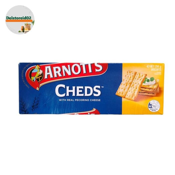 

Arnott's cheds with real pecorino cheese 250gr
