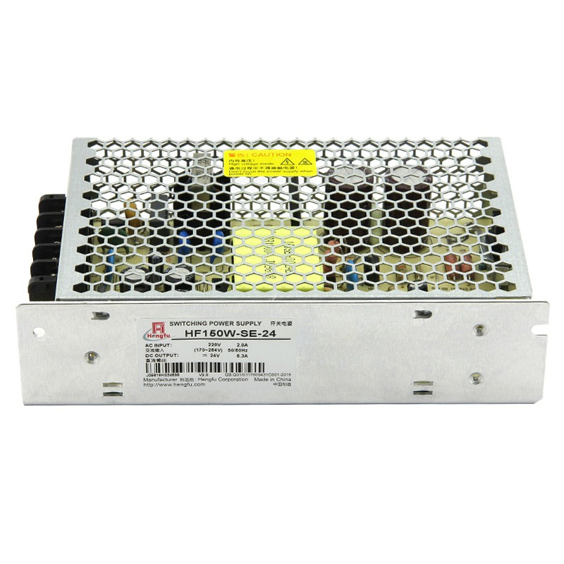 New HengFu HF150W-SE-24 Adapter Charger AC220V Transfer DC24V 6.3A  Switching Power Supply