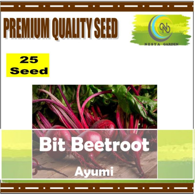 25 Benih Buah Bit Beetroot Ayumi Agrosid