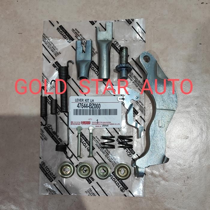 LEVER KIT LH STELAN REM BELAKANG KIRI TOYOTA CALYA DAIHATSU SIGRA SPAREPART NEW