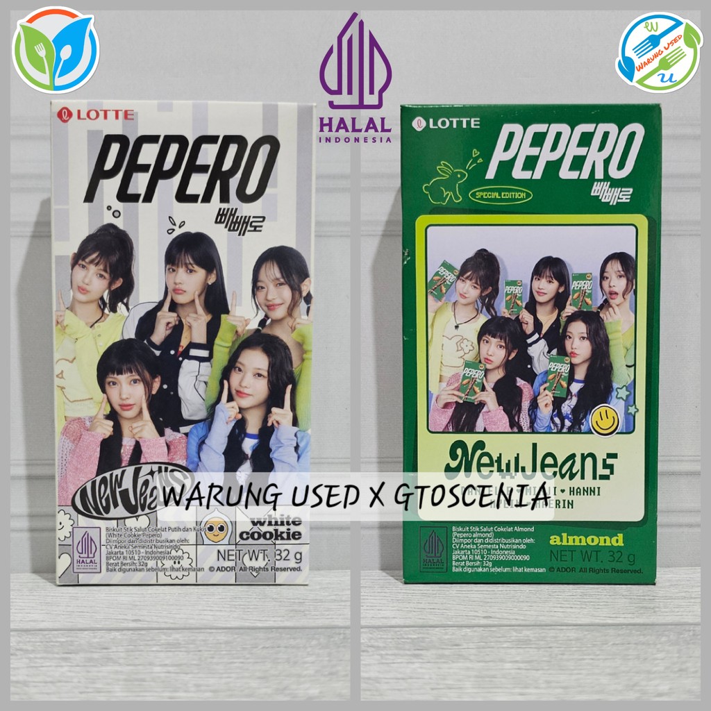 

LOTTE PEPERO ALL VARIANT | Almond | White Cookie | Snowy Almond | Choco Cookie | Crunchy | Original