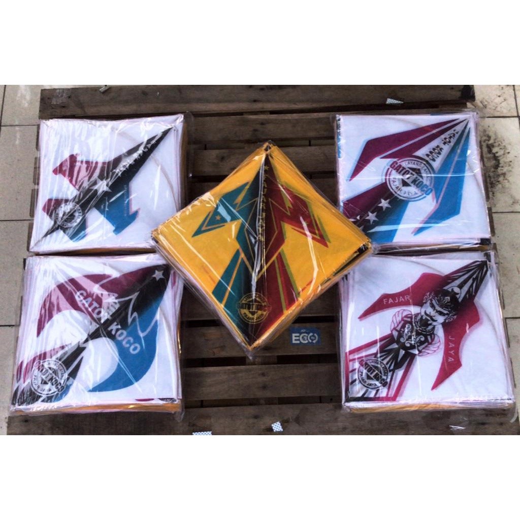 JUKISHOP Layangan Sukhoi Standart 50 Pcs