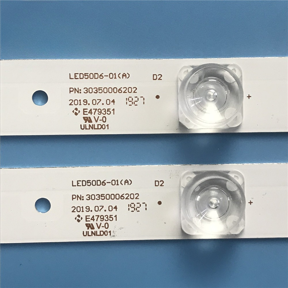 Tira de luz de fundo LED para TV, lâmpada 6 para TV 50 ", 50A6M, LE50A7100L, LED50D6-01(A), LED50D06