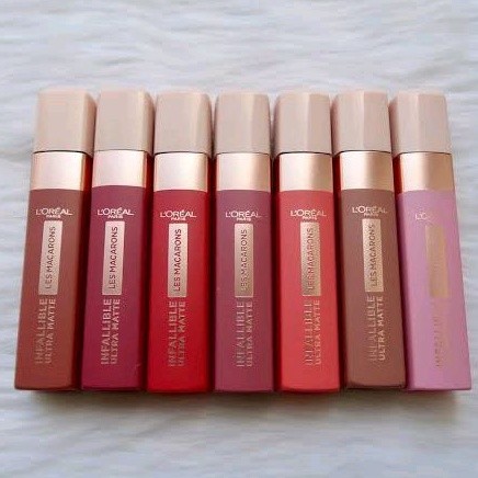 [MMS] [READY STOCK] L'Oreal Loreal Paris Infallible Ultra Matte Liquid Lipstick Les Macarons