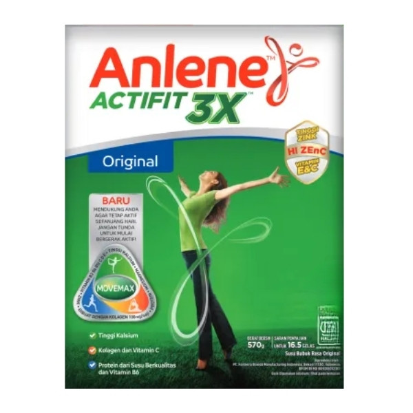 

ANLENE ACTIFIT 3X ORIGINAL 570 GR