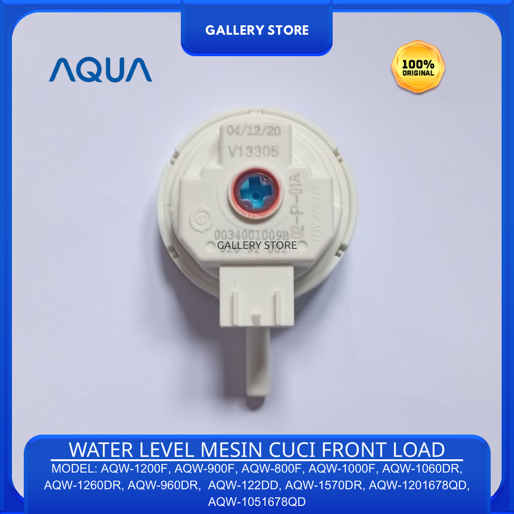 Sensor Water Level Mesin Cuci Top Loading AQUA AQW-1200F AQW-900F AQW-800F AQW-1000F AQW-1060DR AQW-