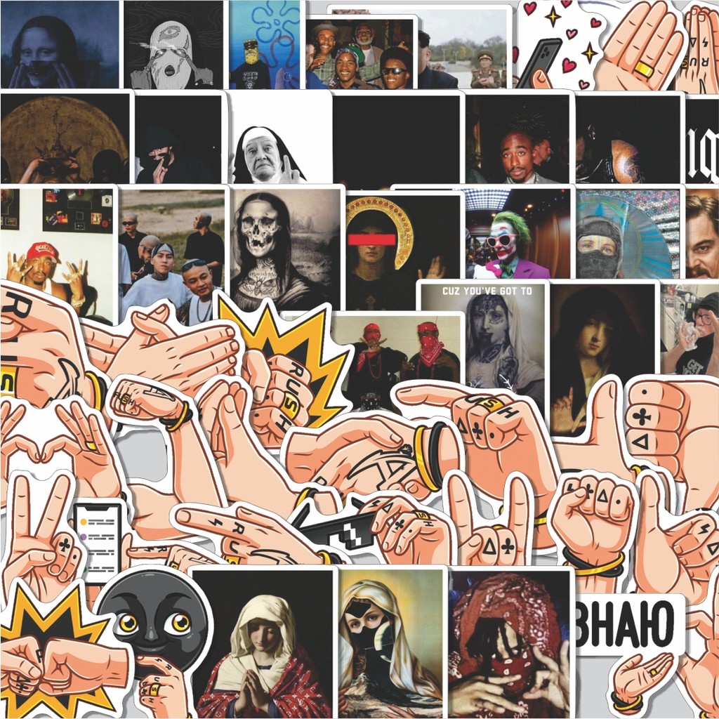 

Stiker Cutting Pack Stiker Vk Adrenaline Rush Dekorasi Lucu Kreatif untuk Notebook, Skateboard, HP