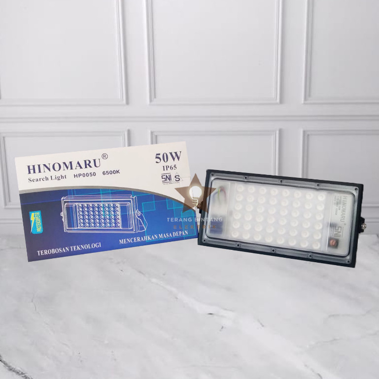 Lampu sorot Led - Flood Light Hinomaru 50 watt putih / warm white