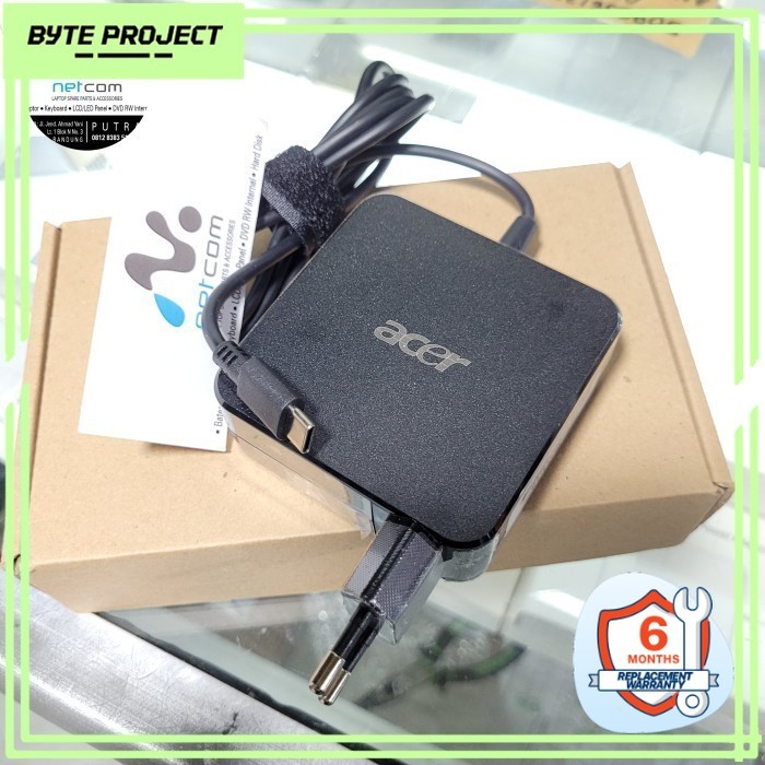 ORI Adaptor Charger Acer Swift GO 14 AMD Ryzen 5 7530U 65W Type C