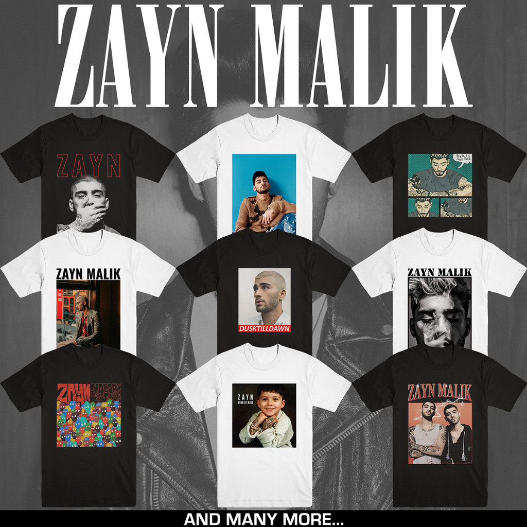 ZAYN MALIK - ONE DIRECTION | T-SHIRT MUSIC | MERCHANDISE1
