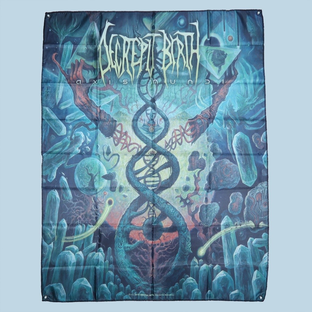 Flag - DECREPIT BIRTH - Axis Mundi