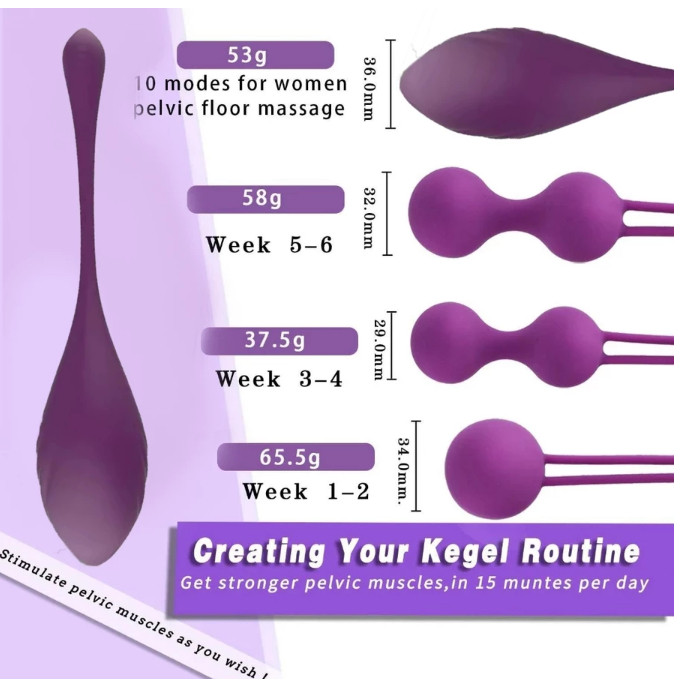 BISA COD Kegel ball Bola Kegel Ball Exercise Muscle V Setelah Lahiran Normal Manual dan Getar Ball K