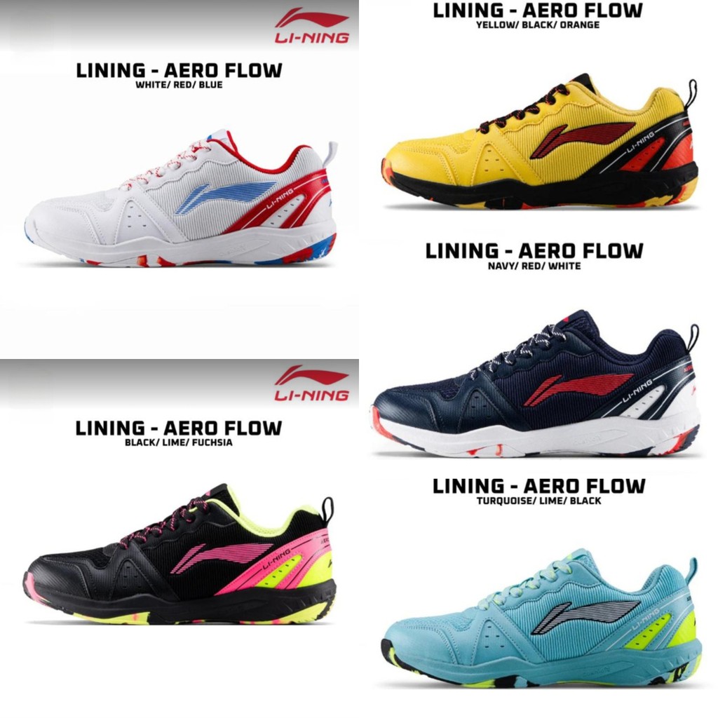 Sepatu Badminton Lining AERO FLOW ORI LINING