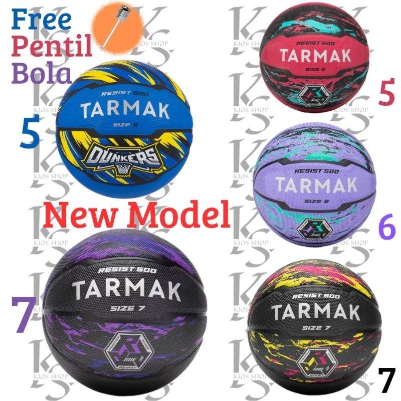 Bola Basket Tarmak R500 - Size 5, 6 & 7
